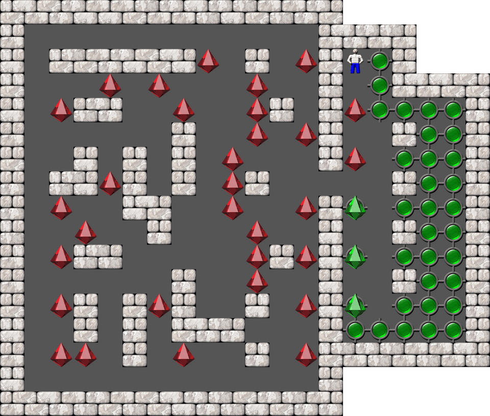 Sokoban Chuchubi 14 level 46